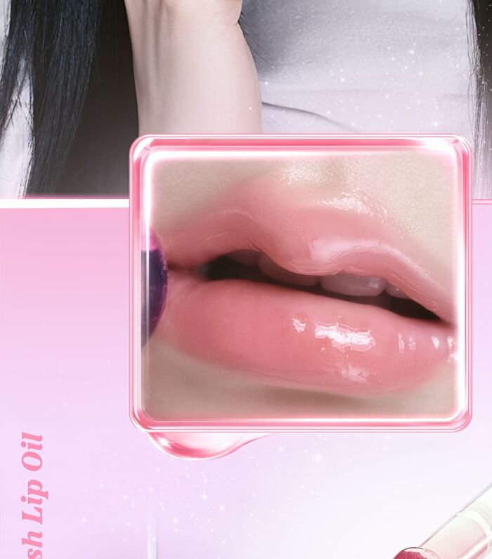 Juicy Flash Lip Oil - 9 Colors - #08 Raspberry Syrup