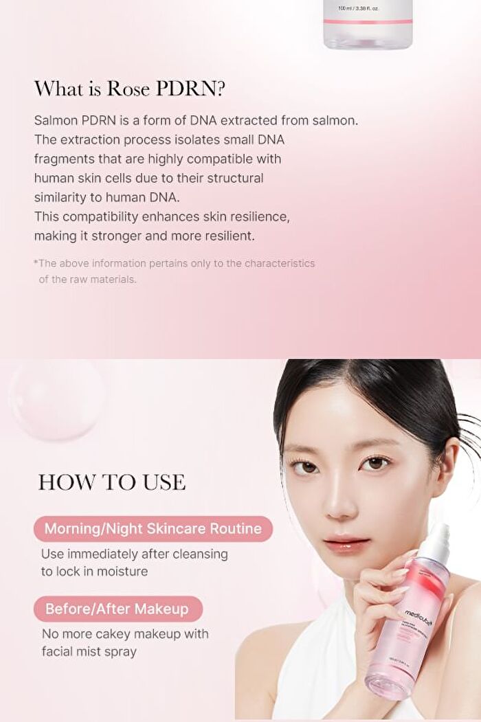 PDRN Pink Glutathione Serum Mist - New Version - 100ml