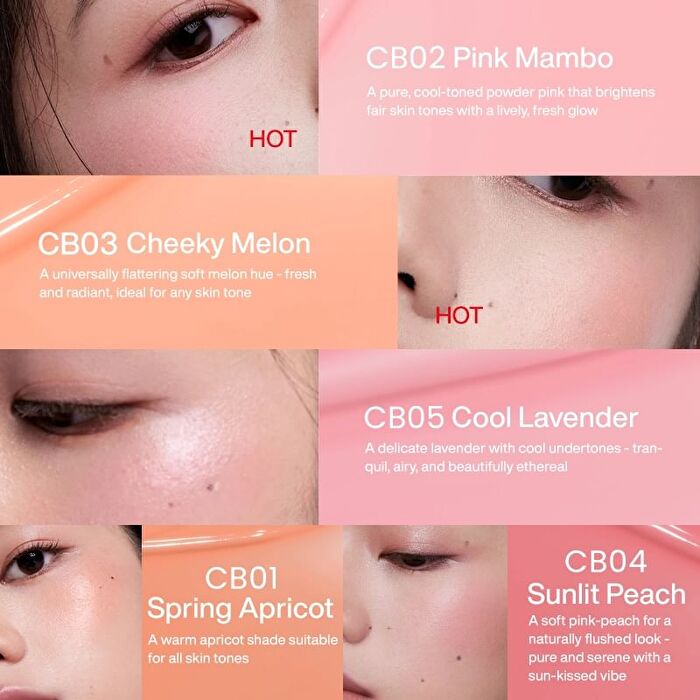 Into You Air Cushion Blush - 12 Colors - #CB04 Sunlit Peach - 3.2g