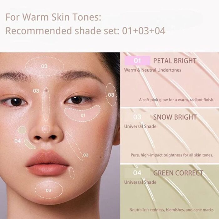 Into You Brightening Concealer - 4 Colors - #04 Green Correct - 4g
