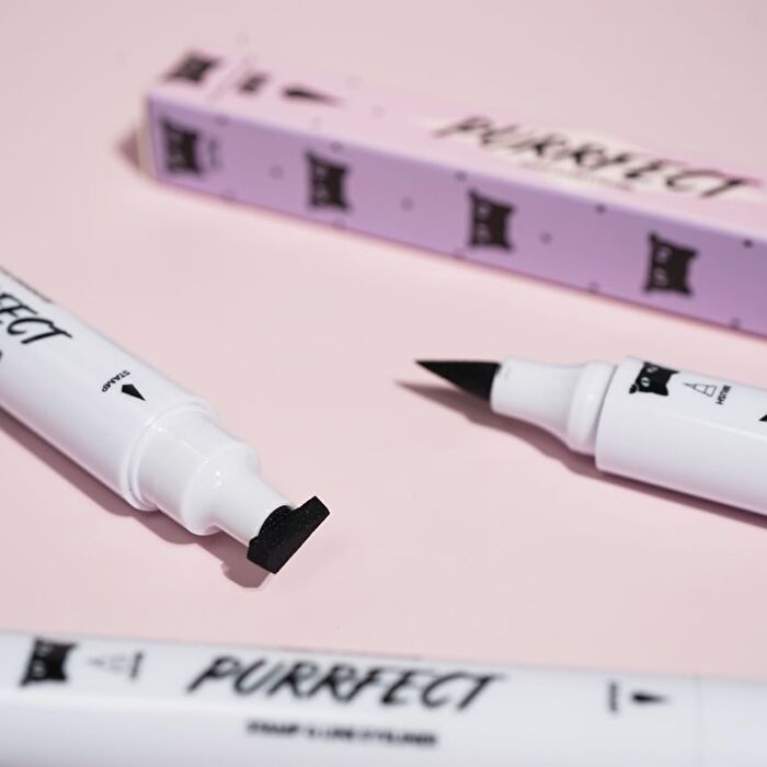 PURRFECT Stamp & Line Eyeliner - Black - 2.4ml