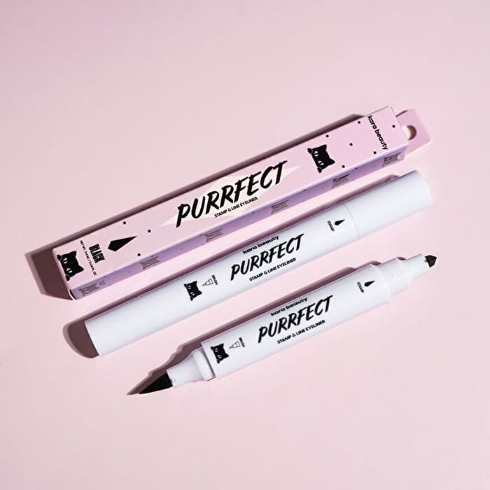 PURRFECT Stamp & Line Eyeliner - Black - 2.4ml
