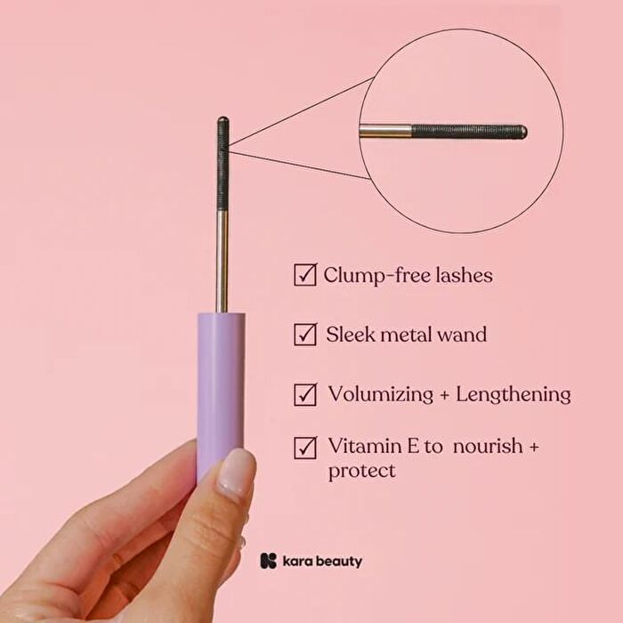 Magique Volume + Lengthening Metal Mascara - Black - 4.8g