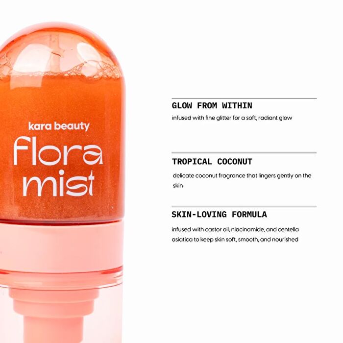 Flora Mist Shimmer Body Spray - 3 Colors - Snowdrop - 50ml