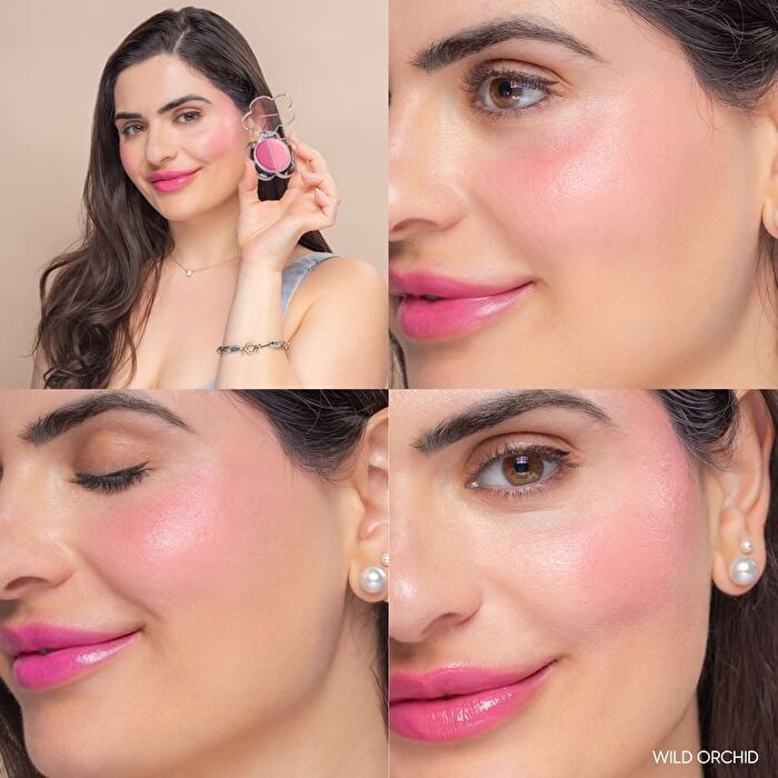 Flora Flush Lip & Cheek Cream - 3 Colors - Berry Hibiscus - 1.6g