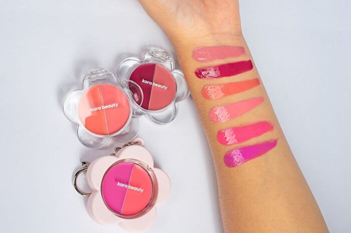 Flora Flush Lip & Cheek Cream - 3 Colors - Berry Hibiscus - 1.6g