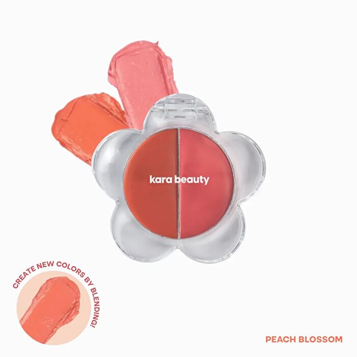 Flora Flush Lip & Cheek Cream - 3 Colors - Berry Hibiscus - 1.6g