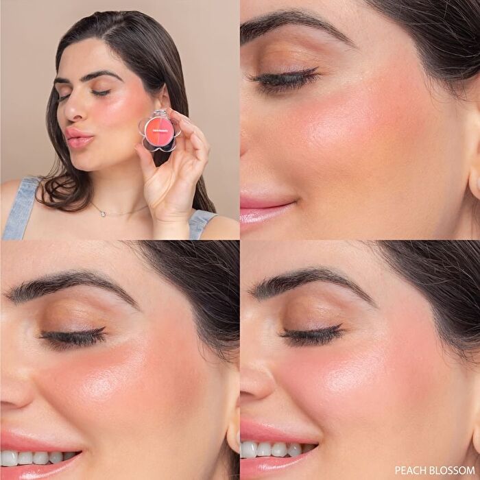 Flora Flush Lip & Cheek Cream - 3 Colors - Berry Hibiscus - 1.6g