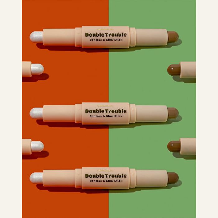 Double Trouble Contour & Glow Stick - 3 Colors - Ash Brown - 4g
