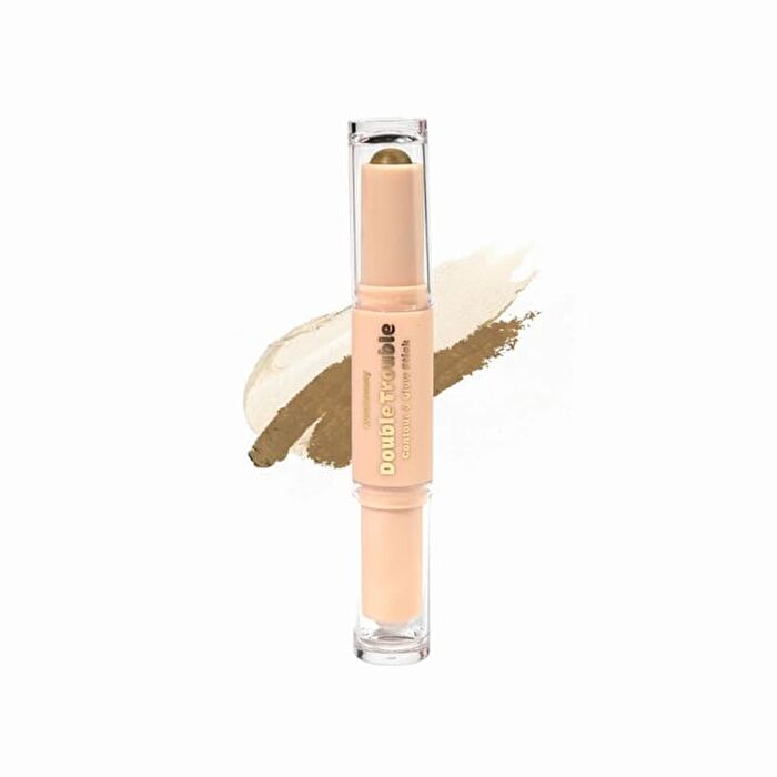 Double Trouble Contour & Glow Stick - 3 Colors - Ash Brown - 4g