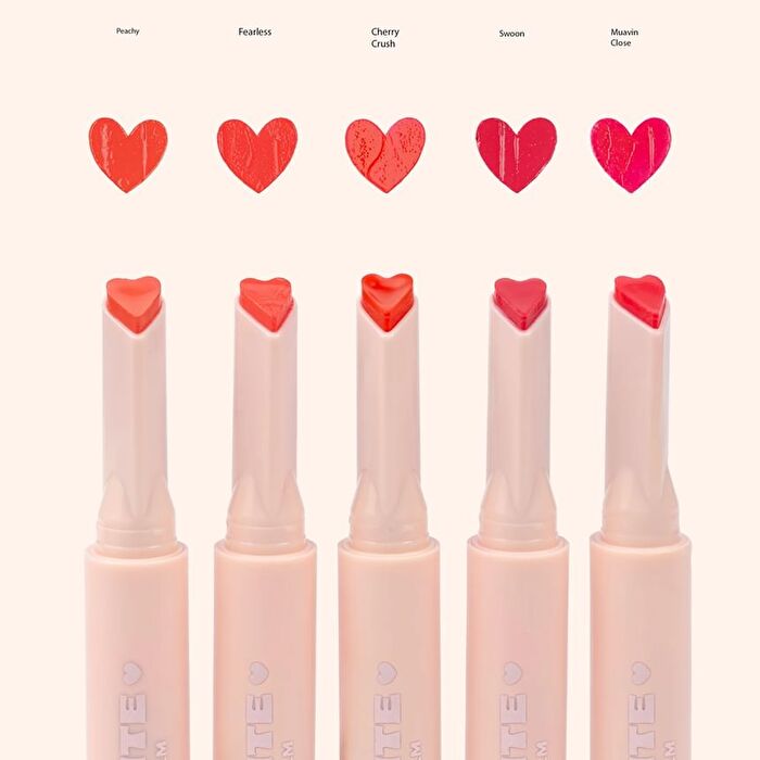 Love Bite Tinted Lip Balm - 5 Colors - Peachy - 1.5g
