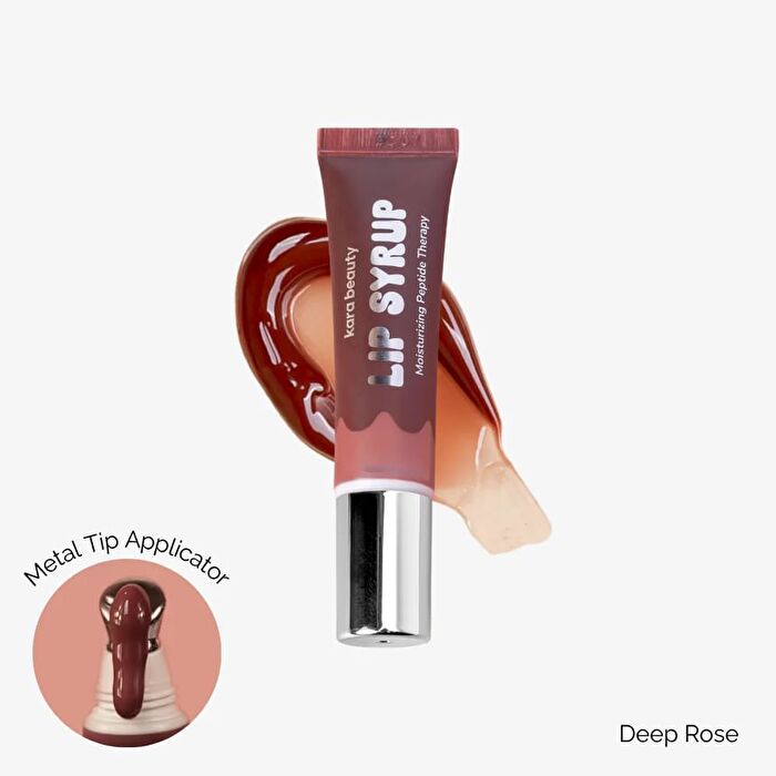 Lip Syrup Moisturizing Peptide Therapy - 4 Colors - Soft Brown - 10ml