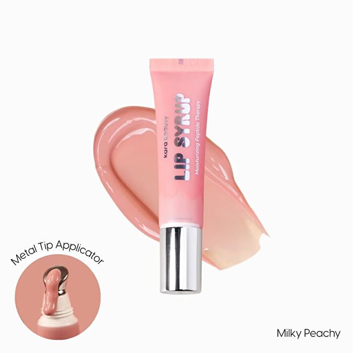 Lip Syrup Moisturizing Peptide Therapy - 4 Colors - Deep Rose - 10ml