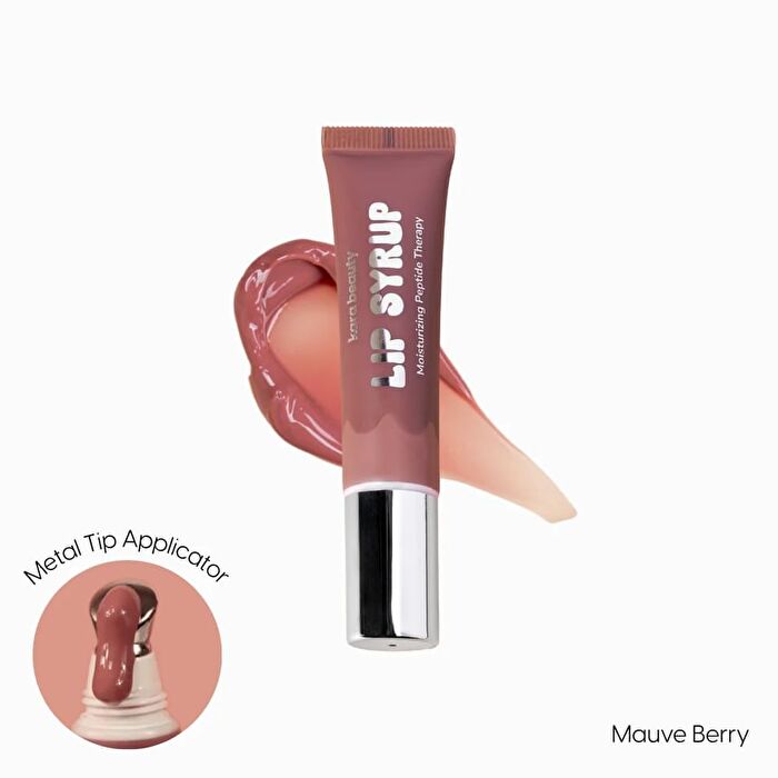 Lip Syrup Moisturizing Peptide Therapy - 4 Colors - Deep Rose - 10ml