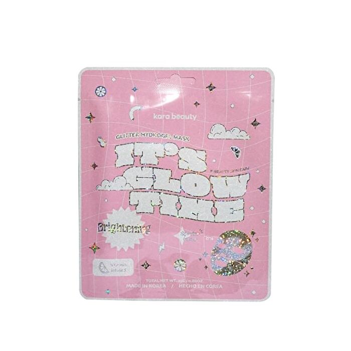 It\'s Glow Time Glitter Hydrogel Mask Sheet - 2 Types - Hydrating - 25g
