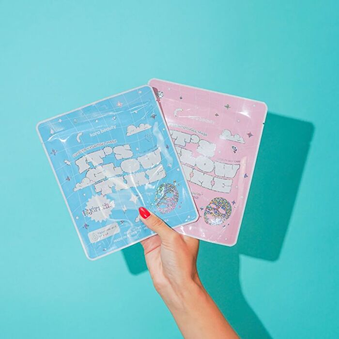 It\'s Glow Time Glitter Hydrogel Mask Sheet - 2 Types - Brightening - 25g