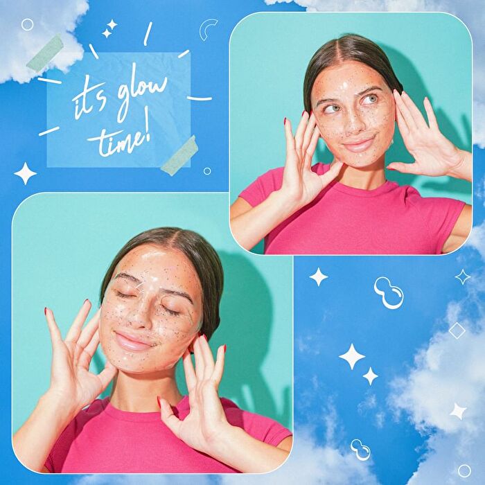 It\'s Glow Time Glitter Hydrogel Mask Sheet - 2 Types - Brightening - 25g