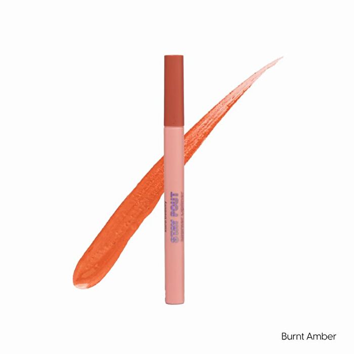 Stay Pout Marker Lipliner - 6 Colors - Cherry Noir - 0.8ml