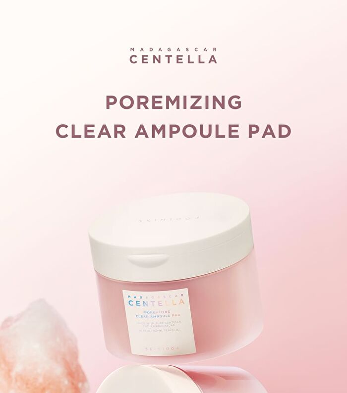 SKIN1004 Madagascar Centella Poremizing Clear Ampoule Pad - 60 Pads