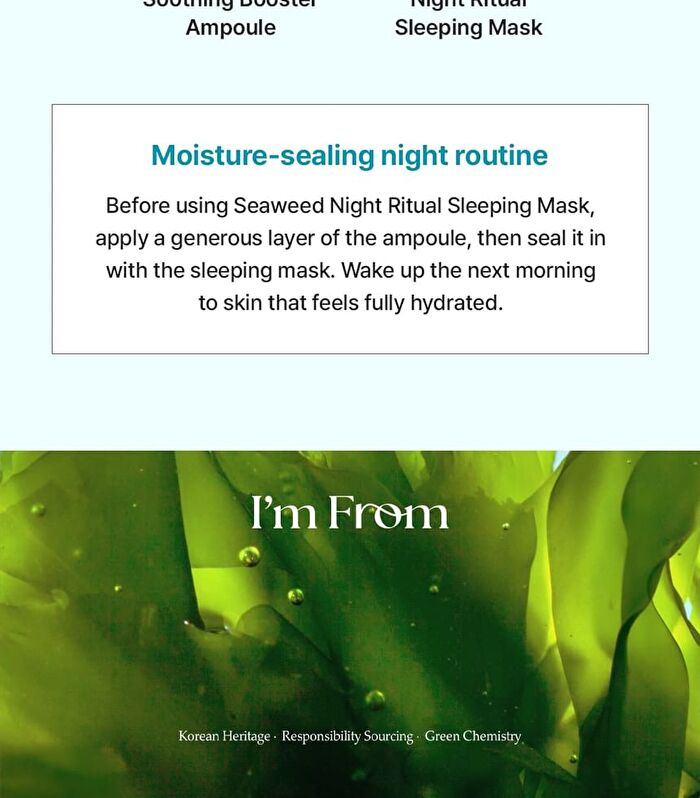 I\'m from Seaweed Soothing Booster Ampoule - 50ml