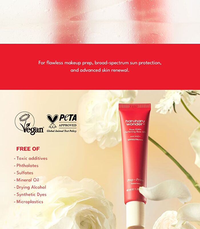 Rose PDRN Perfecting Base SPF - 40ml