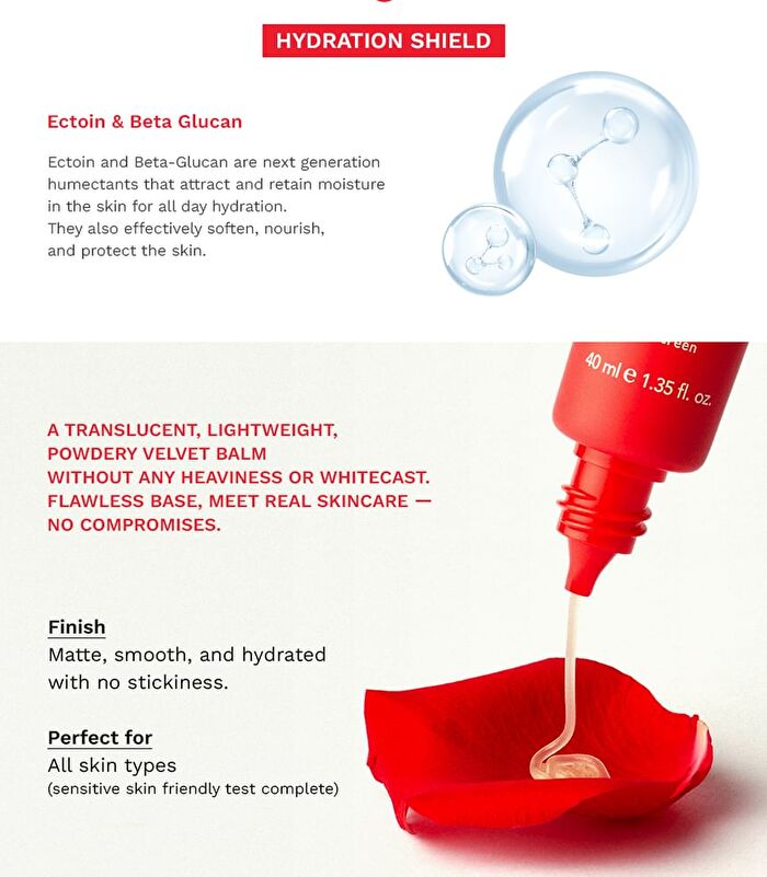 Rose PDRN Perfecting Base SPF - 40ml
