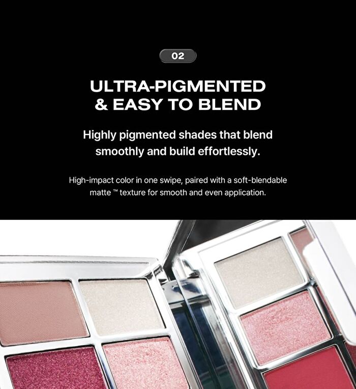 Risky Pigment Eyeshadow Palette - 7 Types - Harsh