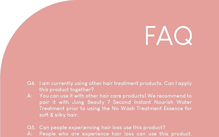 No Wash Keratin Hair Treatment Essence - 200ml