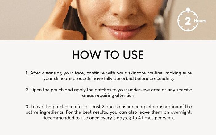 Firming Microdart Eye Patch with Bakuchiol, Niacinamide & Peptides - 1 Box (4 pairs)