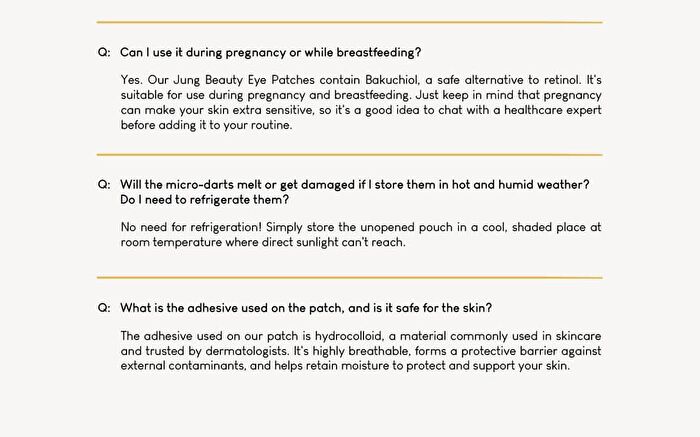 Firming Microdart Eye Patch with Bakuchiol, Niacinamide & Peptides - Single Pouch (1 pair)