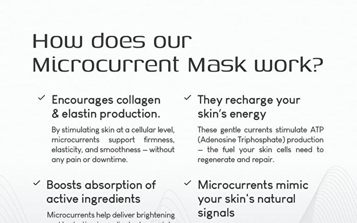 Brightening Microcurrent Mask with Niacinamide & Rice Bran Extract (Device Only) - 1 pc (device only)