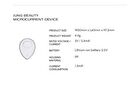 Brightening Microcurrent Mask with Niacinamide & Rice Bran Extract (Device Only) - 1 pc (device only)