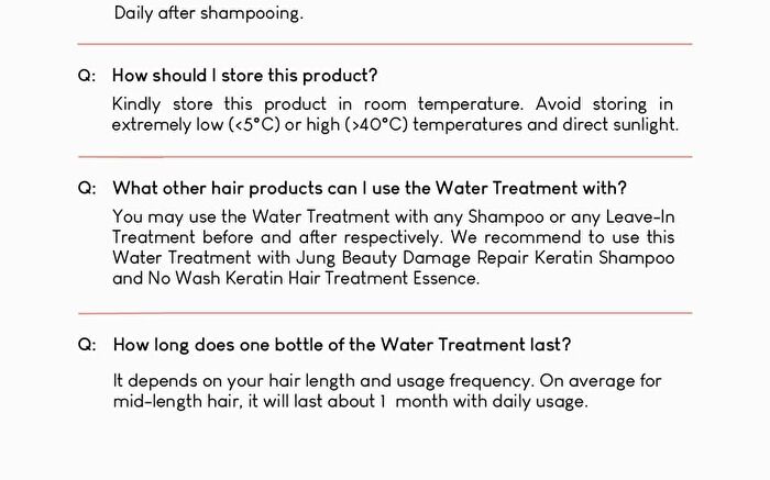 7 Second Instant Nourish Water Treatment - 300ml