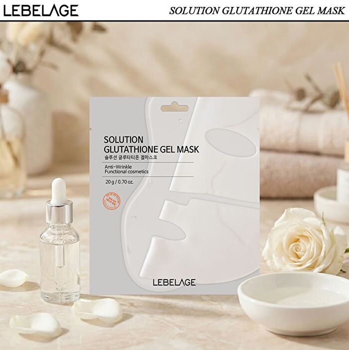 Solution Gel Mask - 6 Types - Glutathione