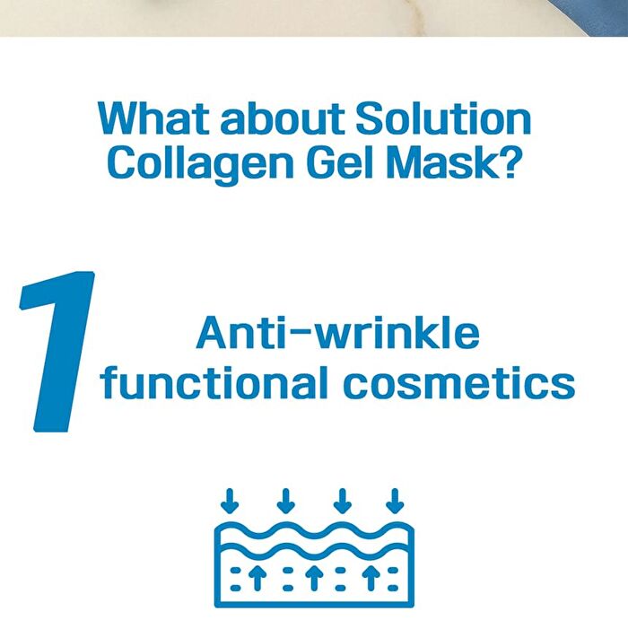 Solution Gel Mask - 6 Types - Glutathione