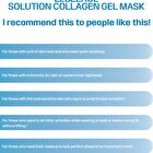 Solution Gel Mask - 6 Types - Glutathione