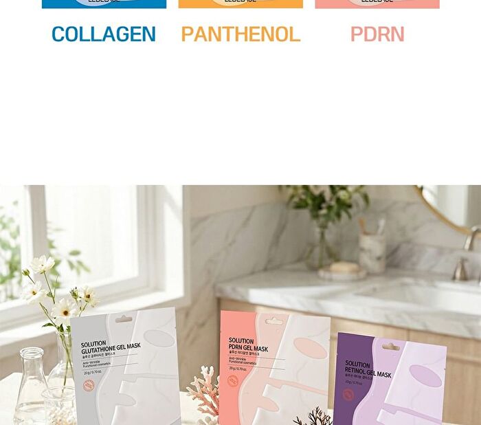 Solution Gel Mask - 6 Types - PDRN