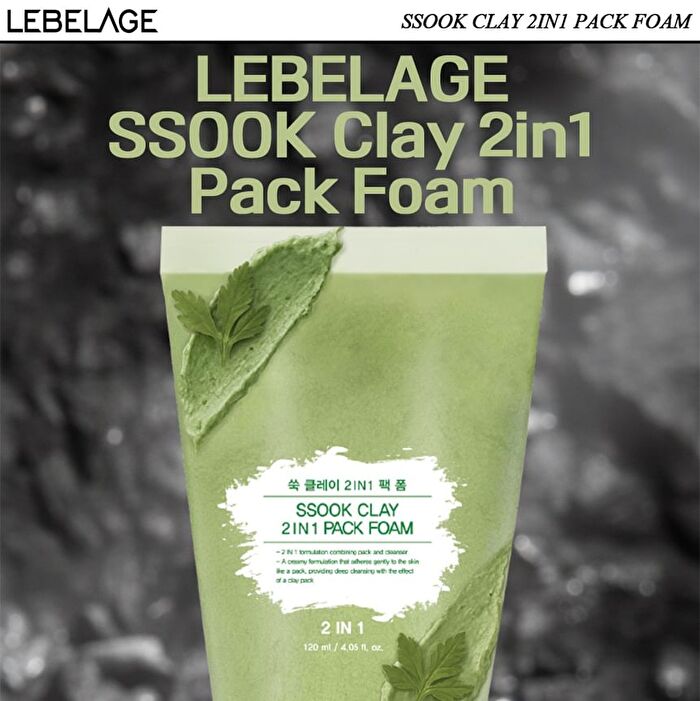 Clay 2 In 1 Pack Foam - 4 Types - Glutinous Rice