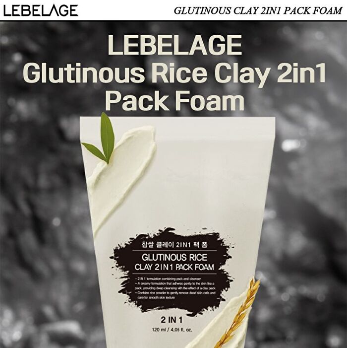 Clay 2 In 1 Pack Foam - 4 Types - Charcoal