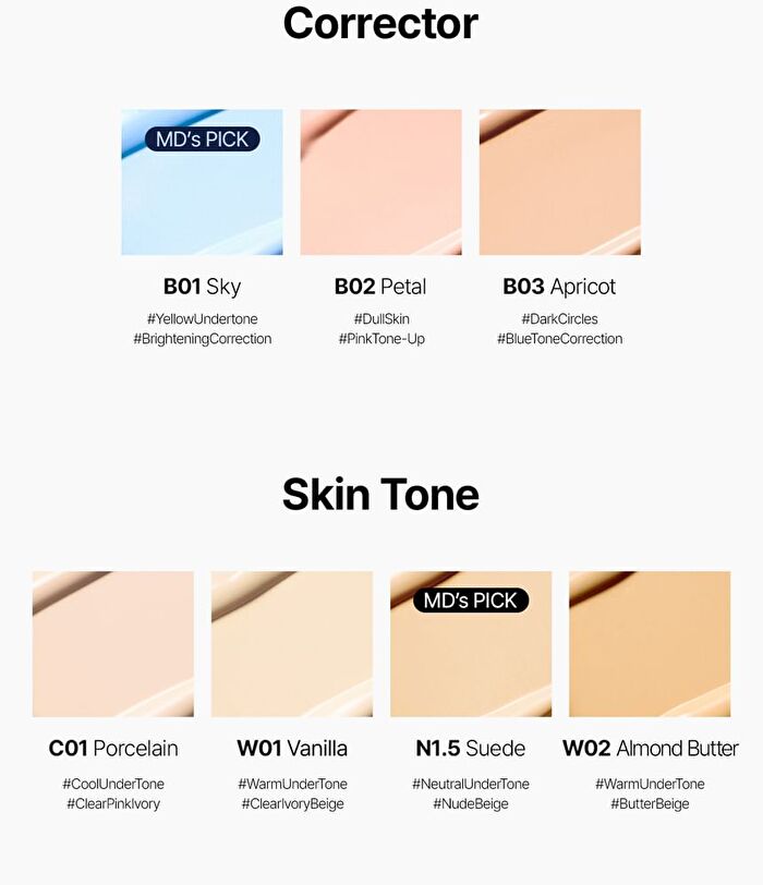 Tfit Idol Cover Concealer - 16 Colors - B03 Apricot
