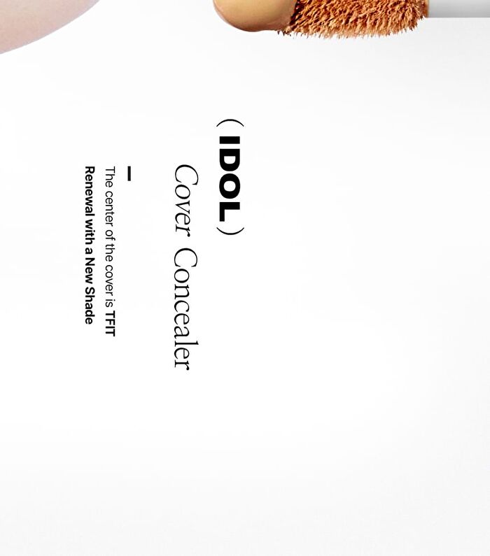 Tfit Idol Cover Concealer - 16 Colors - W01 Vanilla