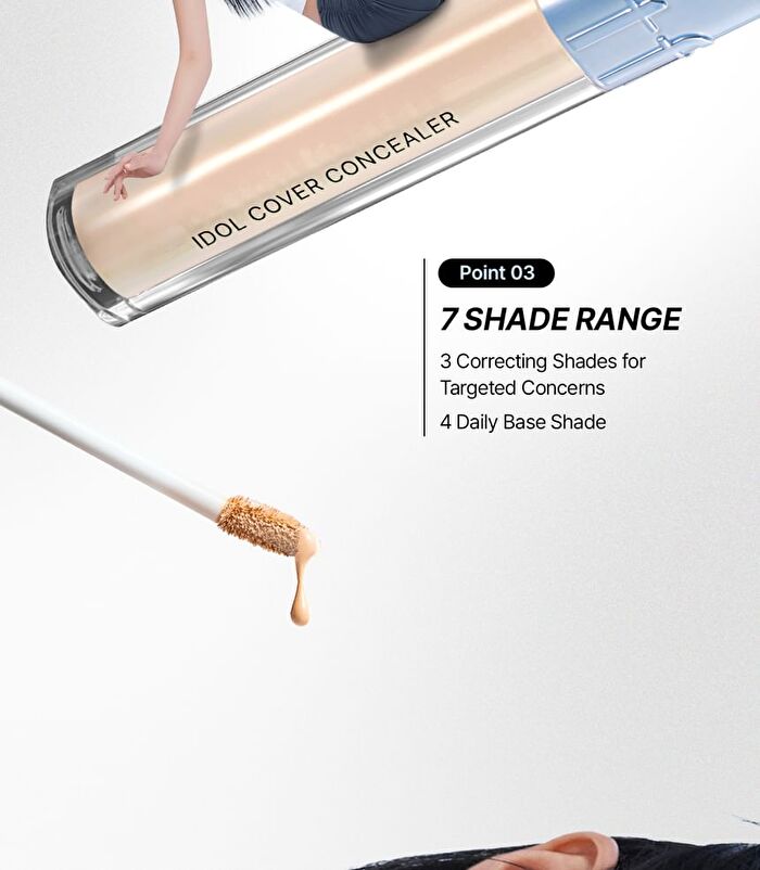 Tfit Idol Cover Concealer - 16 Colors - W01 Vanilla