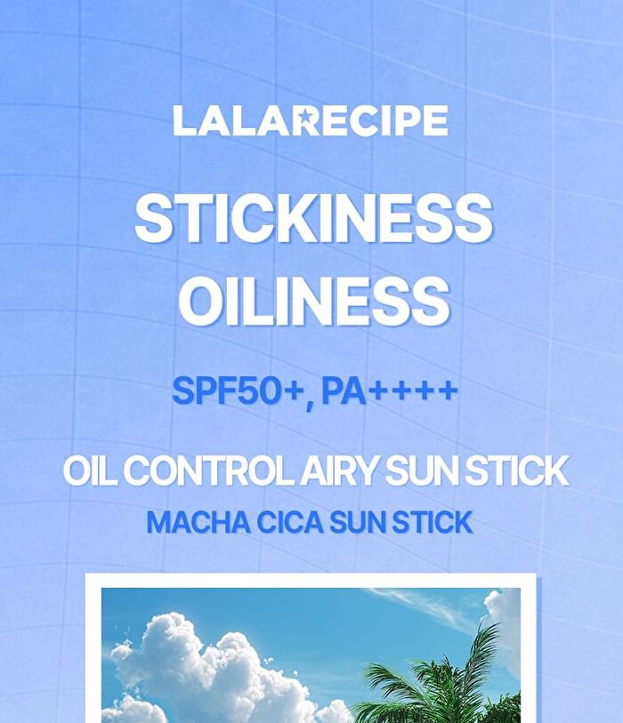 Lalarecipe Matcha Cica Sun Stick - 20g