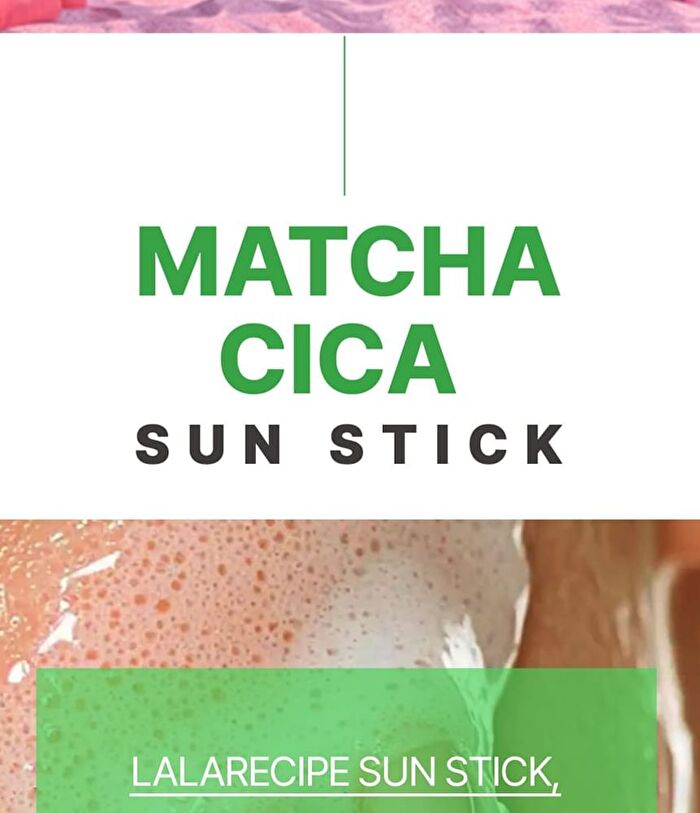Lalarecipe Matcha Cica Sun Stick - 20g