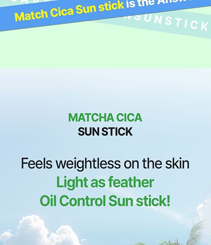 Lalarecipe Matcha Cica Sun Stick - 20g