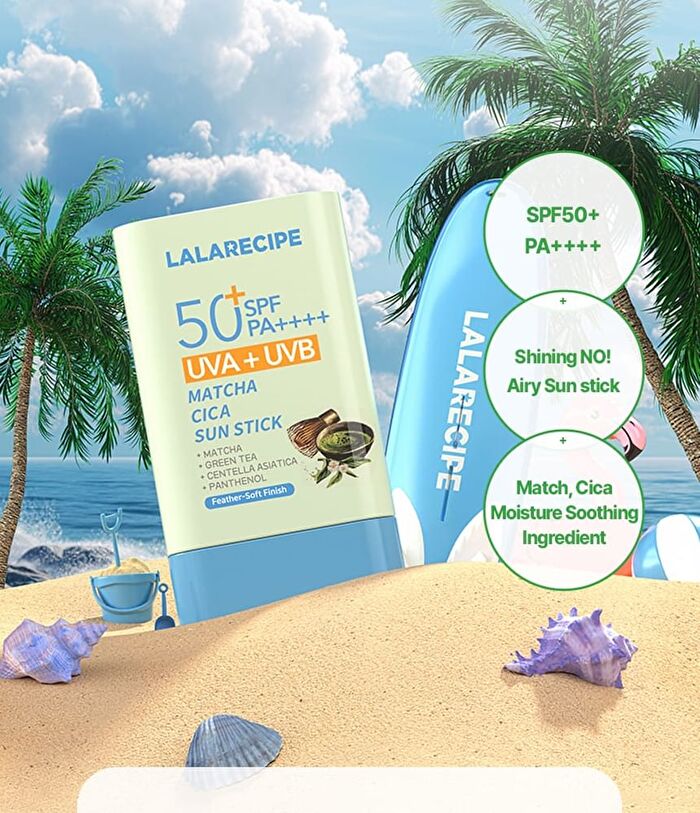 Lalarecipe Matcha Cica Sun Stick - 20g