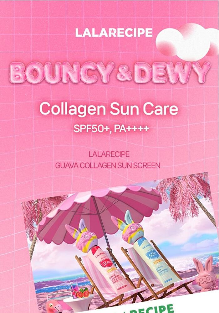 Lalarecipe Guava Collagen Sun Screen Set - 3 pcs