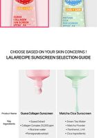 Lalarecipe Guava Collagen Sun Screen Set - 3 pcs