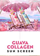 Lalarecipe Guava Collagen Sun Screen Set - 3 pcs
