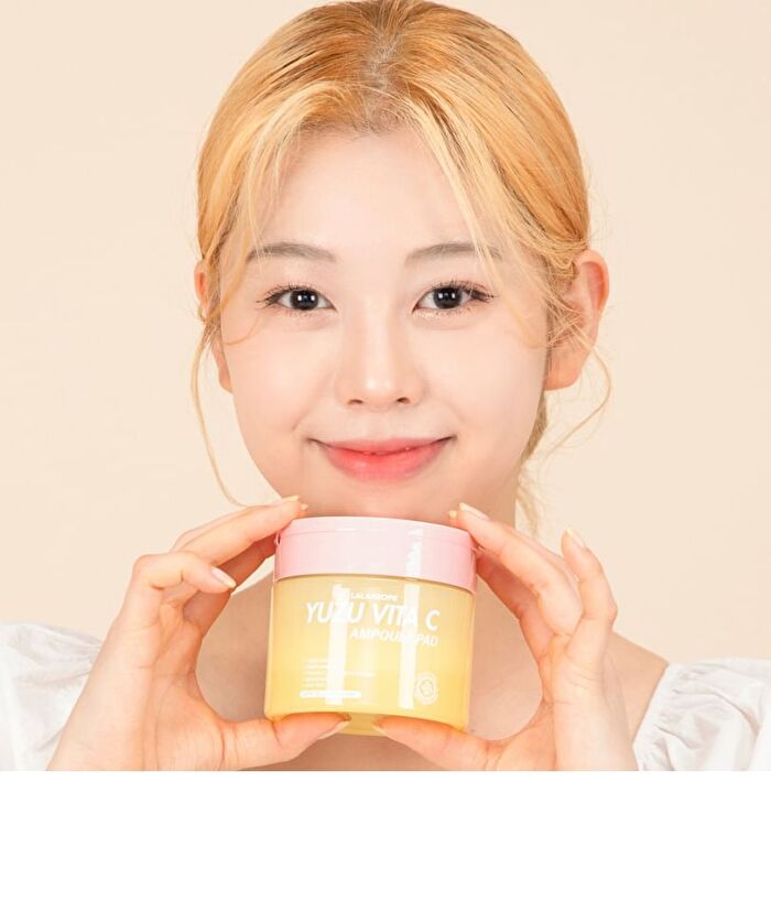 Lalarecipe Yuzu Vita C Ampoule Pad - 80 pads